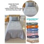 ETEHOMETEX HAVUZLU PİKE TAKIMI %100 PAMUK TEK KİŞİLİK GRİ 8696474232110
